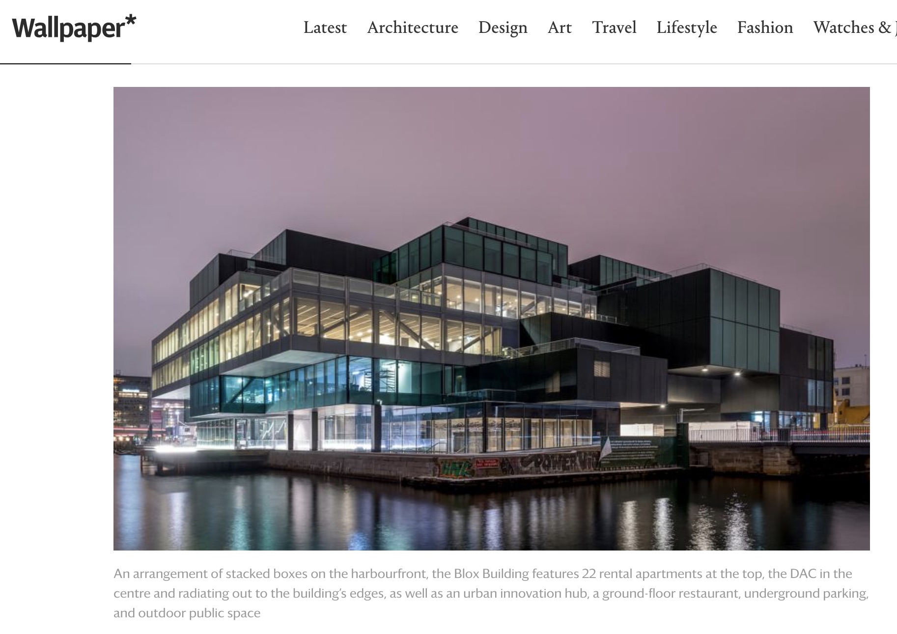 BLOX Public space in Copenhagen