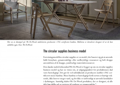 From report - Circular Economy in the Danish Furniture Industry